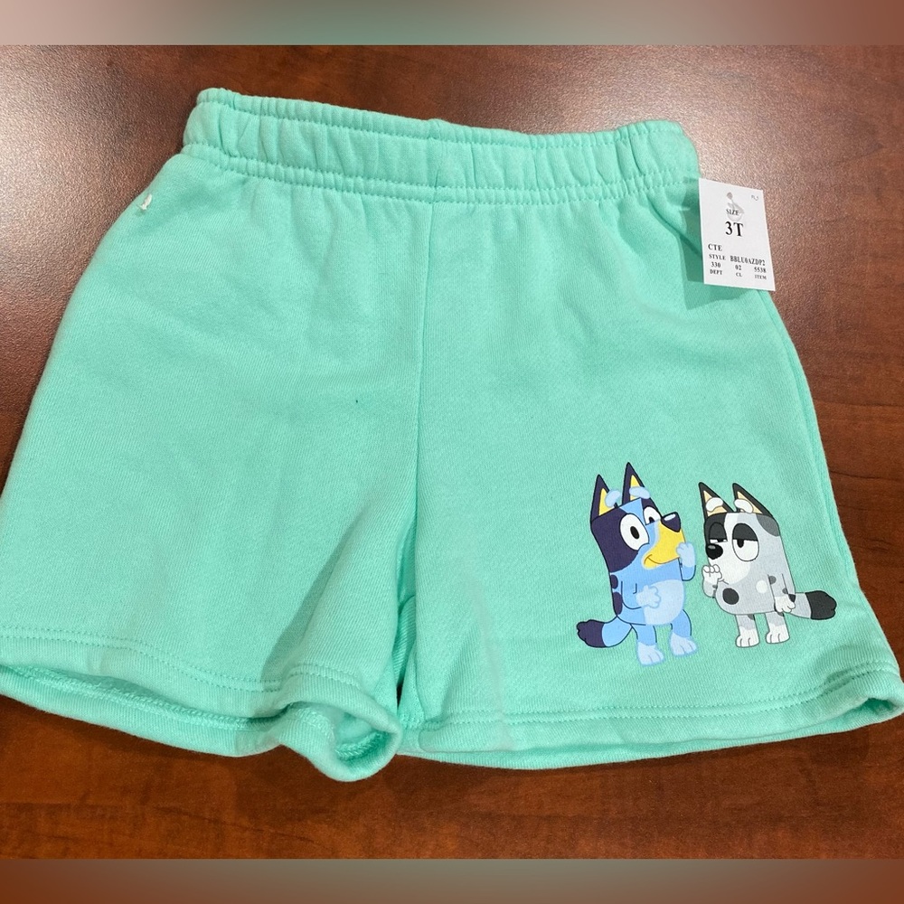 BLUEY SHORTS - 3T